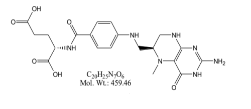 COA of Calcium L 5 methyltetrahydrofolate